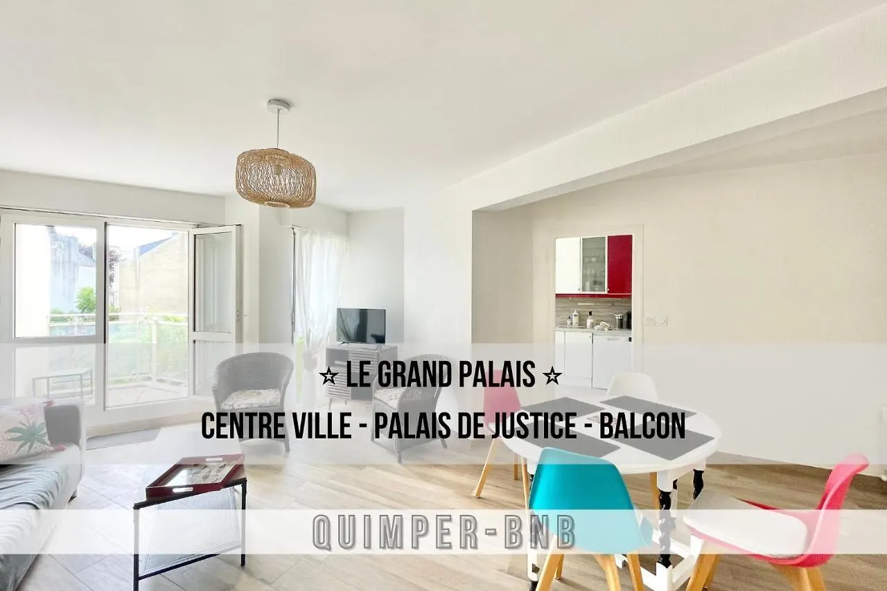 Le Grand Palais - Centre Ville - Palais De Justice Quimper